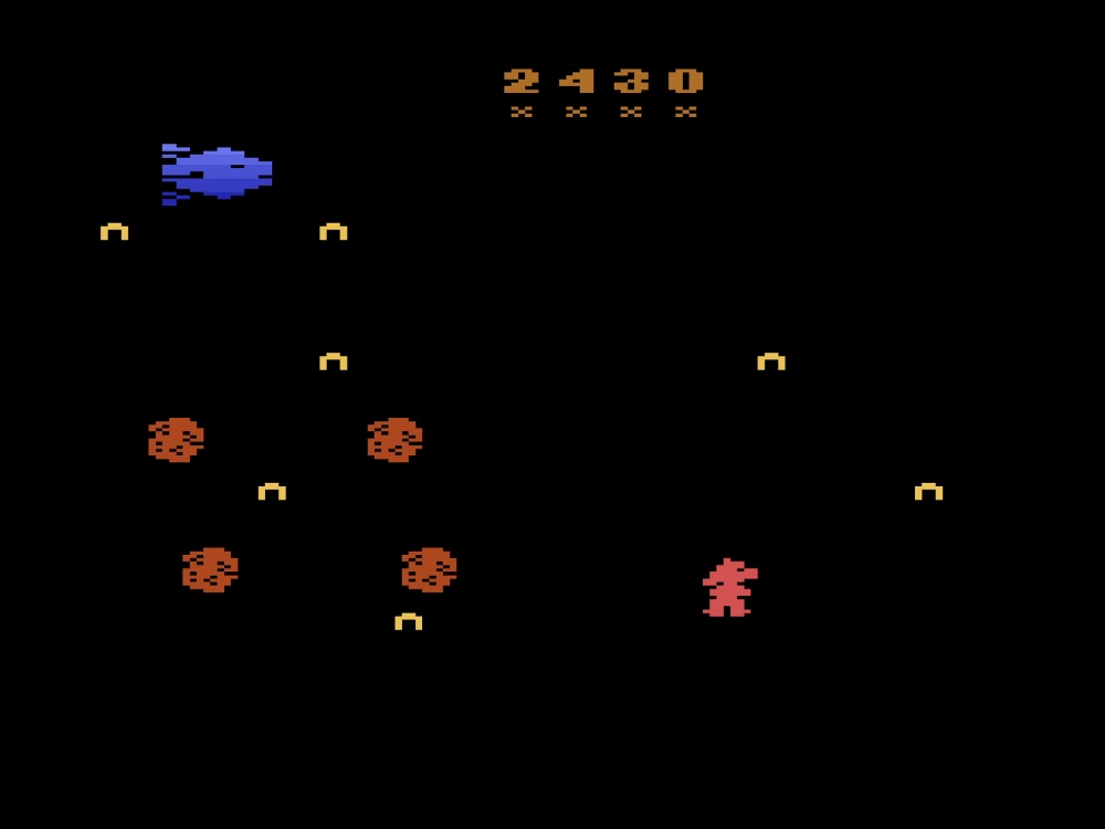 Gameplay of Pigs In Space for Atari 2600